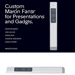 Puntatore Laser Personalizzato Manon per Presentazioni e Gadget - Product Image 3