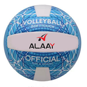 Alaay 18 panneaux de haute qualité PVC Beach Volleyball officiel taille 5 balle cousue à la machine - Product Image 1