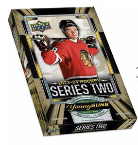 100% scellé en usine, boîte de collection de hockey Upper Deck Series 2 2023-24, en stock, prête à être expédiée - Product Image 1