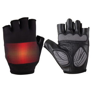 Unisex High Quality Outdoor Impact Gloves Breathable and Comfortable <b>Nylon</b>/Polyester Cycling Gloves with Customized Logo - Product Image 1