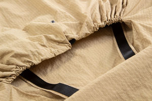 Sudadera con Media Cremallera para Hombre, Corte Regular, Gris Lavado, Tejido de Punto, Estilo Informal, Chaqueta de Invierno, 100% Algodón - Product Image 5