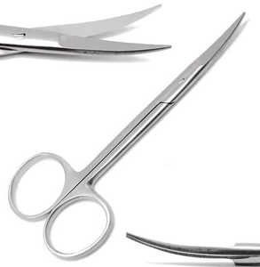 Ciseaux à iris de haute qualité meilleure conception ciseaux chirurgicaux en acier chirurgical meilleure qualité Kit de chirurgie chirurgicale instrument médical - Product Image 5
