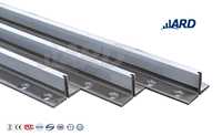 Yüksek Hassasiyetli İşlenmiş Asansör Kılavuz Rayı T70-1 T89 T127-2 ISO7465 Yolcu Asansörü OEM Projeleri için Metal Asansör Rayı