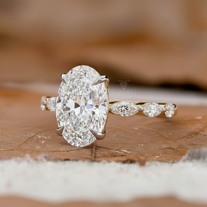 SHREERAJ SOLITAIRE Diamant ovale de 1,00-1,20 carats certifié IGI, clarté VVS2, couleur F, cultivé en laboratoire, qualité excellente, vente en gros - Product Image 6