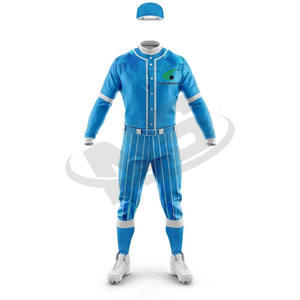 Bajo MOQ uniforme de béisbol tamaño personalizado jóvenes y adultos cosido Jersey 100% poliéster OEM ropa deportiva al por mayor - Product Image 5