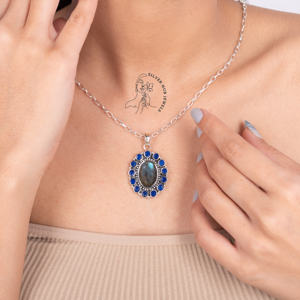 Quamarine-piedras preciosas de color turquesa, emstones de Ealing, ewelry IFT o Omán 925 - Product Image 2