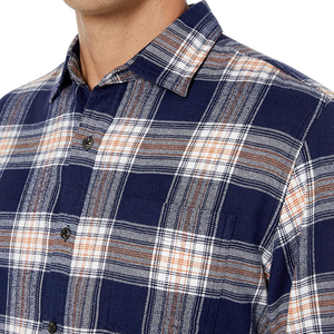 Camisas de Vestir para Hombre, Diseño Casual y Profesional, Tejido de Franela 100% Algodón Transpirable, Teñido en Hilo, Corte Slim, Hecho en Pakistán, Alta Calidad - Product Image 3