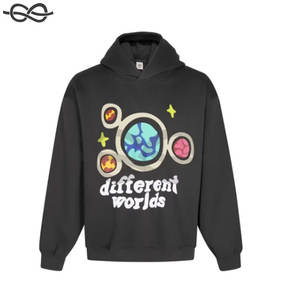 Haute Qualité 500 Gsm Fabricant Logo Personnalisé Haute Qualité 3d Puff Print Pull Unisexe Zip Up Avec Soie Satin Doublé Hoodies - Product Image 4