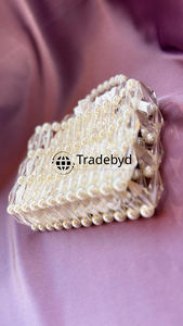 Elegante Bolso de Mano Impermeable con Perlas, Correa y Cadenas, Adornado con Cuentas, para Mujer, Regalo de Lujo para Cumpleaños, Bodas y Fiestas, por Tradebyd - Product Image 6