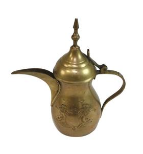 Théière en laiton de style moderne de qualité exceptionnelle avec décoration en cuivre pour la cuisine et le café et le thé de table - Product Image 3