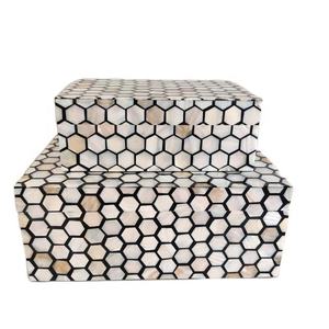 Caja de Servicio Personalizable de Nácar Hecha a Mano TIMELESS CRAFT para Joyería, Uso en el Hogar, Hoteles y Restaurantes - Product Image 4