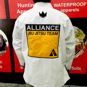 Logo personnalisé Jujitsu Kimono Bjj Gi costumes Bjj uniforme Arts martiaux porter karaté uniforme couleurs personnalisées taille sur mesure vêtements de sport - Product Image 3