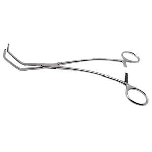 Calidad Satinsky DeBakey Abrazadera tangencial atraumática 9 \ "Fórceps con bisagras con abrazadera Bloqueo Instrumentos quirúrgicos Base - Product Image 1