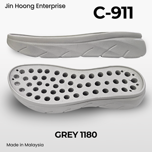 Zapatos Jin Hoong para Mujer C-911, Color Gris Claro, Suela de PVC Ultraligera, Antideslizante, Resistente al Agua, Diseño Cómodo y Ligero - Product Image 2