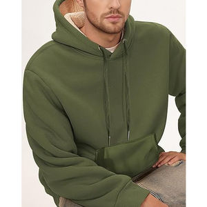 Sweats à capuche sérigraphiés avec broderie 3D Sweats à capuche et sweatshirts pour hommes 100% Cotton Basics Cotton Blended - Product Image 5