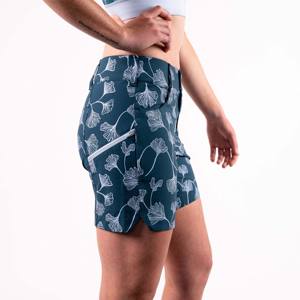 Short de vélo confortable pour femme-Tissu taille haute et extensible, parfait pour les séances de cyclisme et d'entraînement - Product Image 4