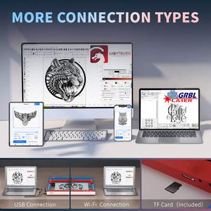 Machine de gravure <span class=keywords><strong>laser</strong></span> miniature haute précision <span class=keywords><strong>ORTUR</strong></span> OLM3-LE, équipement de découpe et de marquage <span class=keywords><strong>laser</strong></span> à diode portable pour le métal et le bois - Product Image 6