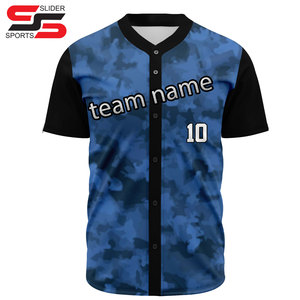 Camiseta de béisbol hecha a medida, camiseta de béisbol en blanco al por mayor, camiseta de béisbol impresa por sublimación - Product Image 4