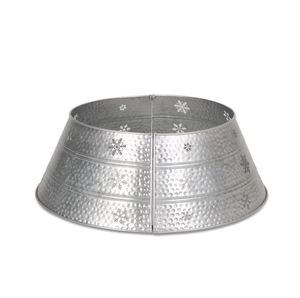 Newest silver iron <b>tree</b> collar Christmas decoration <b>tree</b> <b>stand</b> classy inspired decor for home new year Xmas party hot selling - Product Image 4