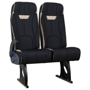 Campervan-asiento de pasajero reclinable para autobús, Minibus, Midibus, con reposapiés, Asa de agarre, bandeja de comida para conversión de furgoneta - Product Image 2