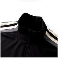 Conjunto Deportivo de Dos Piezas para Mujer, Diseño Nuevo de Invierno 2025, Ropa Deportiva Personalizada para Correr, 100% Algodón, Chándal de Color Contrastante