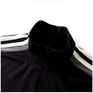 Conjunto Deportivo de Dos Piezas para Mujer, Diseño Nuevo de Invierno 2025, Ropa Deportiva Personalizada para Correr, 100% Algodón, Chándal de Color Contrastante - Product Image 3