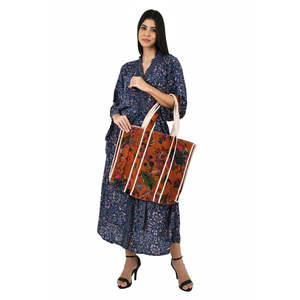 Conjunto de Kimono y Camiseta de Seda con Estampado Floral Azul y Rosa, Talla Única para Mujer, Bata de Baño - Product Image 6