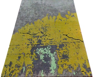 Tapis personnalisé en laine à motif floral, fait main, épais, antidérapant, adapté aux animaux domestiques, pour chambre à coucher, salon - Product Image 6