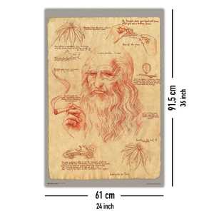 Famoso Póster de Leonardo Fumando Marihuana para Decoración de Pared - Product Image 5