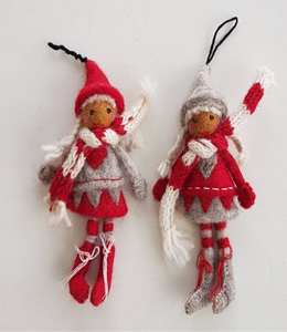 Felt <b>Doll</b> with Braid - Product Image 4