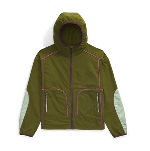 Chaqueta cortavientos de manga larga para mujer con logotipo personalizado al por mayor de fábrica, chaqueta de invierno transpirable de nuevo diseño de moda para mujer - Product Image 1