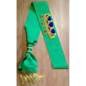 Ceinture de broderie de luxe du rite écossais 15e degré Tissu de haute qualité Aimant de conception 3D Meilleure vente Offre Spéciale ceintures maçonniques - Product Image 2