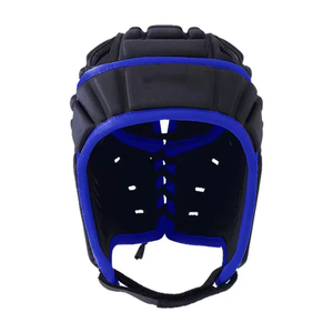 Casco ligero de EVA con relleno suave que absorbe los golpes Casco de fútbol de rugby protector transpirable ecológico para hombres y mujeres - Product Image 1