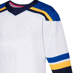 เสื้อฮอกกี้น้ำแข็งแขนยาวดีไซน์พรีเมียม พร้อมโลโก้สั่งทำ ผลิตจากโพลีเอสเตอร์ 100% สำหรับขายออนไลน์ - Product Image 5