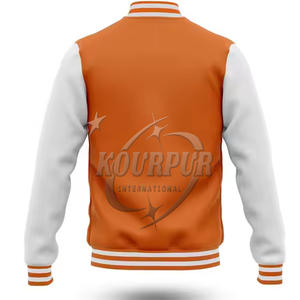 Chaqueta Letterman Personalizada 100% Algodón para Hombre, Nuevo Estilo Invernal con Cuello Alto, Ropa Premium Personalizada, Transpirable - Product Image 6