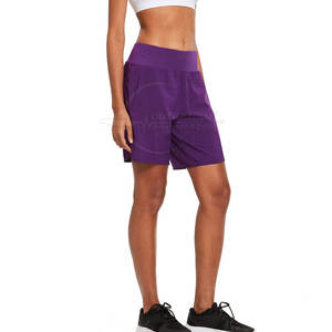 Short d'été lavable sur mesure de conception OEM pour femmes Short d'été personnalisé à fort impact pour femmes - Product Image 3
