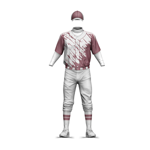Uniforme de baseball respirant à séchage rapide, fabriqué professionnellement, avec sangle réglable sur le devant, manches courtes, couleur personnalisée - Product Image 3