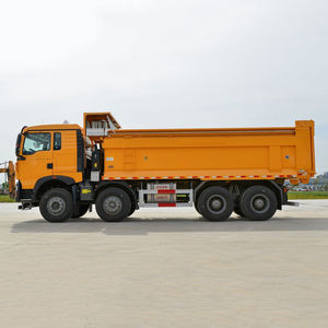 Camión volquete a granel, venta al por mayor, vehículo volquete de carga pesada, chasis fuerte, elevador hidráulico para construcción, obras viales y minería - Product Image 3