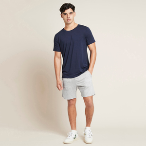 Vente en gros en ligne Fourniture T-shirts formels à manches courtes pour hommes Tissu polyester spandex écologique de haute qualité hautement extensible - Product Image 5