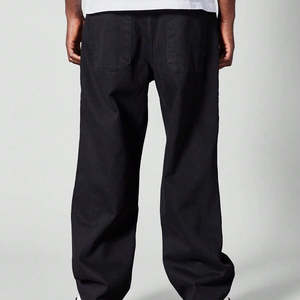 กางเกงสตรีทแวร์ทรงหลวมสำหรับผู้ชายกางเกงขากว้างเอวยางยืดออกแบบโลโก้ได้ตามต้องการ - Product Image 4