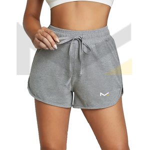 Shorts de course basiques pour femmes avec poche et cordon de serrage, vêtements de sport confortables et élégants pour la salle de sport et les sports décontractés - Product Image 1