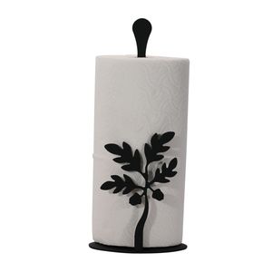 Premium Silver Iron Towel <b>Paper</b> Roll Holder Round <b>Tissue</b> <b>Paper</b> Holder for Hotels and Kitchenware Usage <b>Tissue</b> Stand - Product Image 5