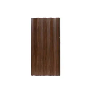High Quality Spectrum Woodshire Folding Accordion Door Fits 36"Wide X 96"High Solid Core Vinyl Laminated MDF Walnut Color