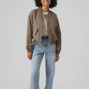 Chaqueta Bomber de Invierno Elegante para Mujer, Chaqueta Bomber de Mujer Más Vendida para Venta en Línea - Product Image 4