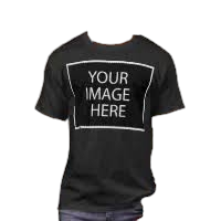 T-shirt pour homme à manches courtes, style décontracté, 100% coton, de qualité supérieure, impression numérique personnalisée, surdimensionné, poids lourd - Product Image 2