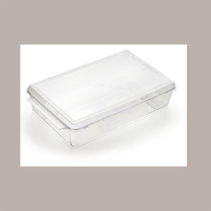 Contenedor de tiramisú de plástico de cristal transparente, 10 Uds., 1 tamaño para 6 porciones de almacenamiento y contenedor de alimentos - Product Image 2