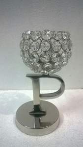 Bougeoir en cristal, décoration de la maison, autre support de bougie brillant, pour l'intérieur et l'extérieur - Product Image 6