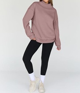 Sweat-shirt tendance surdimensionné à imprimé numérique pour homme, manches longues, haut décontracté, coupe classique, pull - Product Image 4