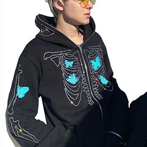Sweats à capuche à fermeture éclair intégrale les plus vendus avec un design de patch brodé, vêtements d'hiver fantaisistes avec un design et une taille personnalisés - Product Image 2