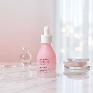 Derladie Premium Niacinamide Brightening Hydration Barrier Pore Smoothing Pinktox Ampoule <b>Serum</b> Bottle for <b>Face</b> Treatment Korean - Product Image 3